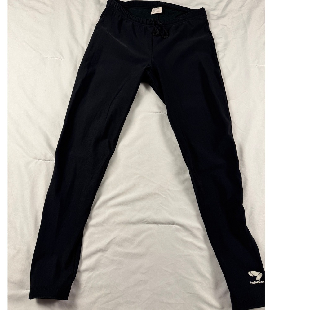 Bellwether Mens Style 541 Fleece Lined Cycling‎ Tights Black M Reflective Zipper